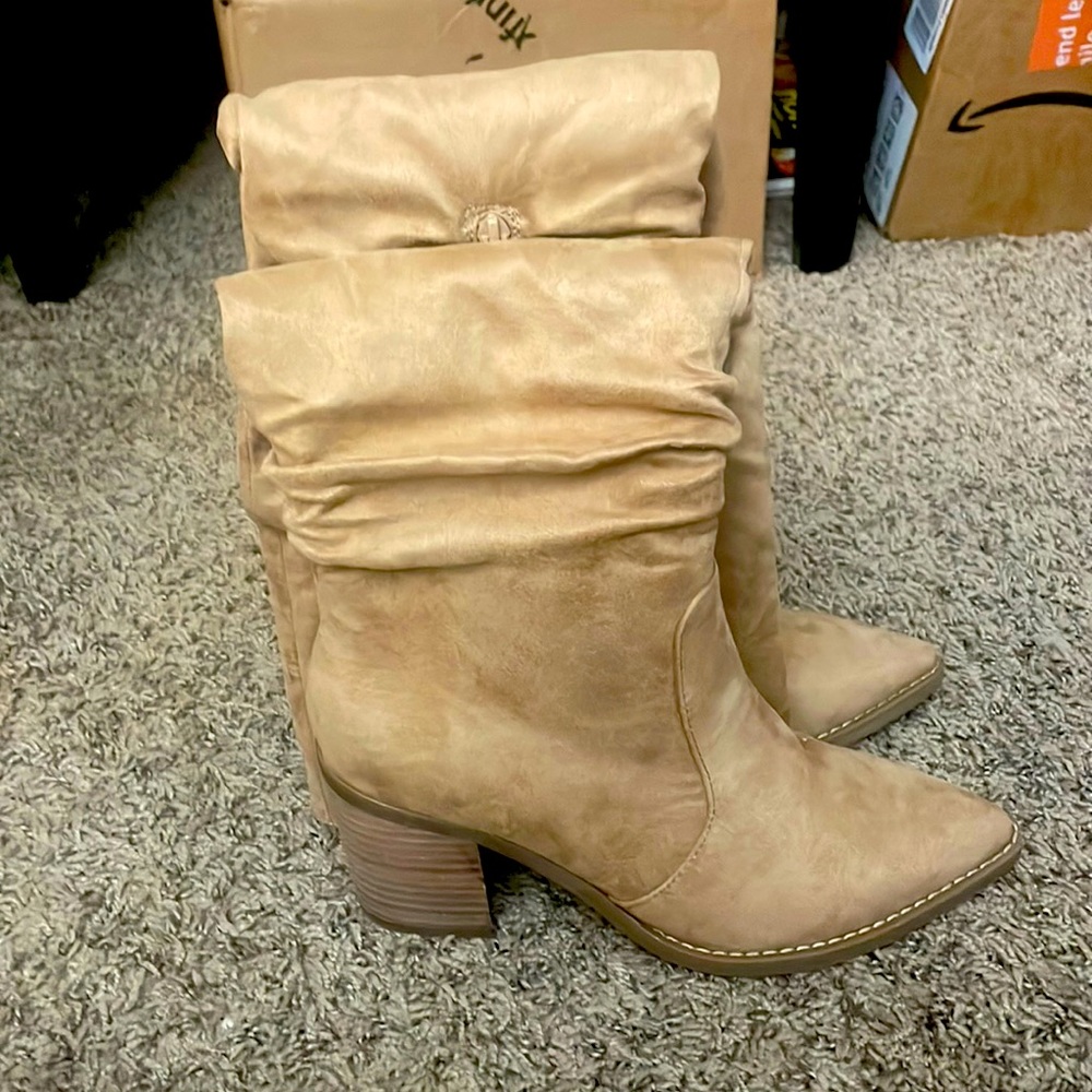 Madden Girl Knee High Boots, Size 6.5